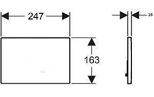 Кнопка для инсталляции Creavit UFO GP1005.00 золото купить в интернет-магазине сантехники Sanbest