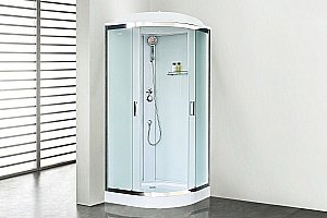 Душевая кабина Royal Bath RB90HK5-WC-CH 90x90 профиль хром/стекло матовое купить в интернет-магазине Sanbest