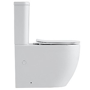 Унитаз Black&White UNIVERSE W-7789 белый, безободковый, с бачком купить в интернет-магазине Sanbest