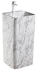 Раковина SantiLine 42 SL-4005MM мрамор купить в интернет-магазине Sanbest