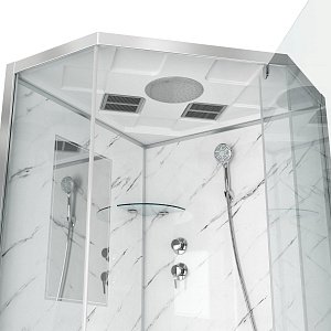 Душевая кабина Niagara Luxe NG-7702DM 100x100 купить в интернет-магазине Sanbest