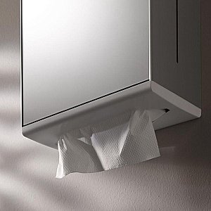 Держатель для бумажных полотенец KEUCO MOLL 12785010100/12785010200 алюминий анодированный/белый купить в интернет-магазине сантехники Sanbest