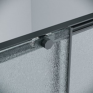 Душевой уголок Grossman Style 120.K33.05.1180.21.02 110x80 стекло шиншилла/профиль черный матовый купить в интернет-магазине Sanbest