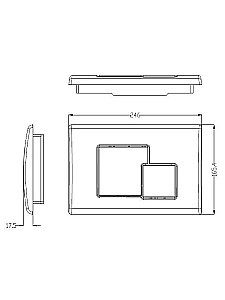 Унитаз подвесной WeltWasser WW GELBACH 10000012046 с крышкой микролифт, безободковый, смыв торнадо, в комплекте с инсталяцией, серый матовый купить в интернет-магазине Sanbest