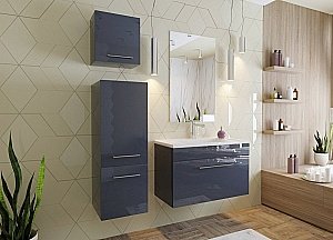 Тумба с раковиной Эстет Elin 80 белая для ванной в интернет-магазине Sanbest