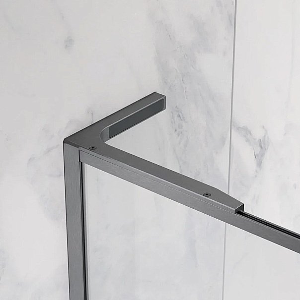 Душевое ограждение Radaway Modo F SL Brushed GunMetal II 90 стекло прозрачное/профиль брашированная оружейная сталь купить в интернет-магазине Sanbest
