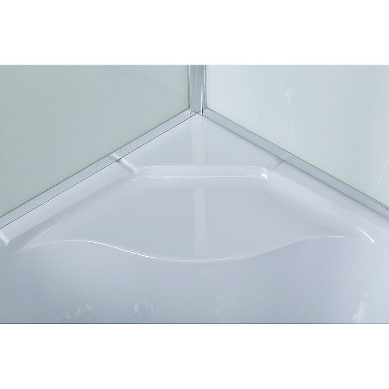 Душевая кабина AvaCan D120SR 120x80 стекло матовое/профиль хром, правосторонняя купить в интернет-магазине Sanbest