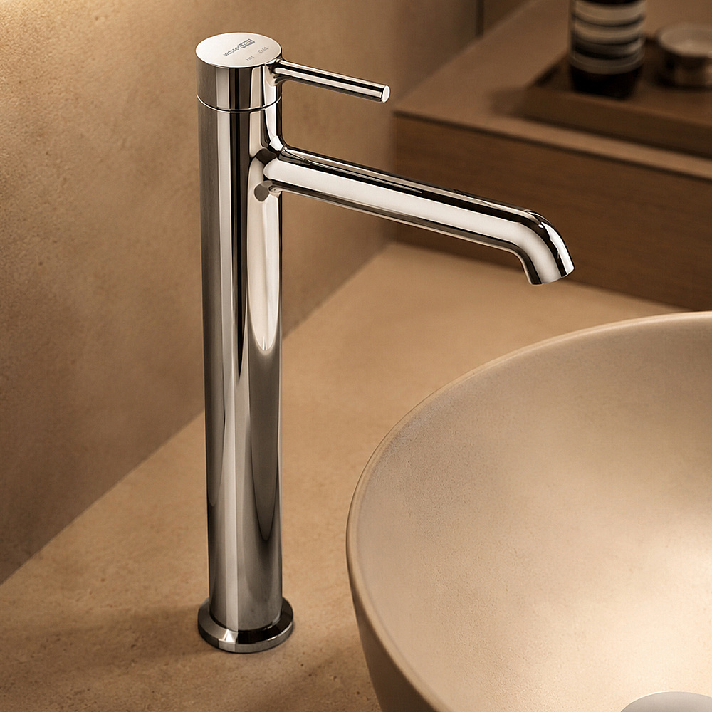 Смеситель для раковины WasserKraft Rhein 9903H хром купить в интернет-магазине сантехники Sanbest
