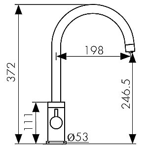 Смеситель для кухни Kaiser Merkur 26744-4 купить в интернет-магазине сантехники Sanbest