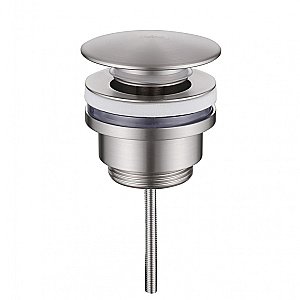 Донный клапан ABBER AF0012SP сатин купить в интернет-магазине сантехники Sanbest