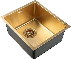 Мойка для кухни ZORG Inox PVD SZR 4438 BRONZE купить в интернет-магазине сантехники Sanbest
