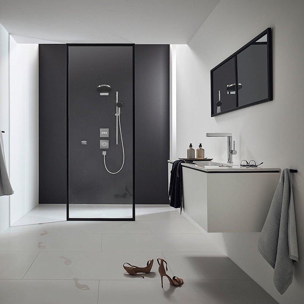 Смеситель для раковины Hansgrohe Finoris 76063000 хром купить в интернет-магазине сантехники Sanbest