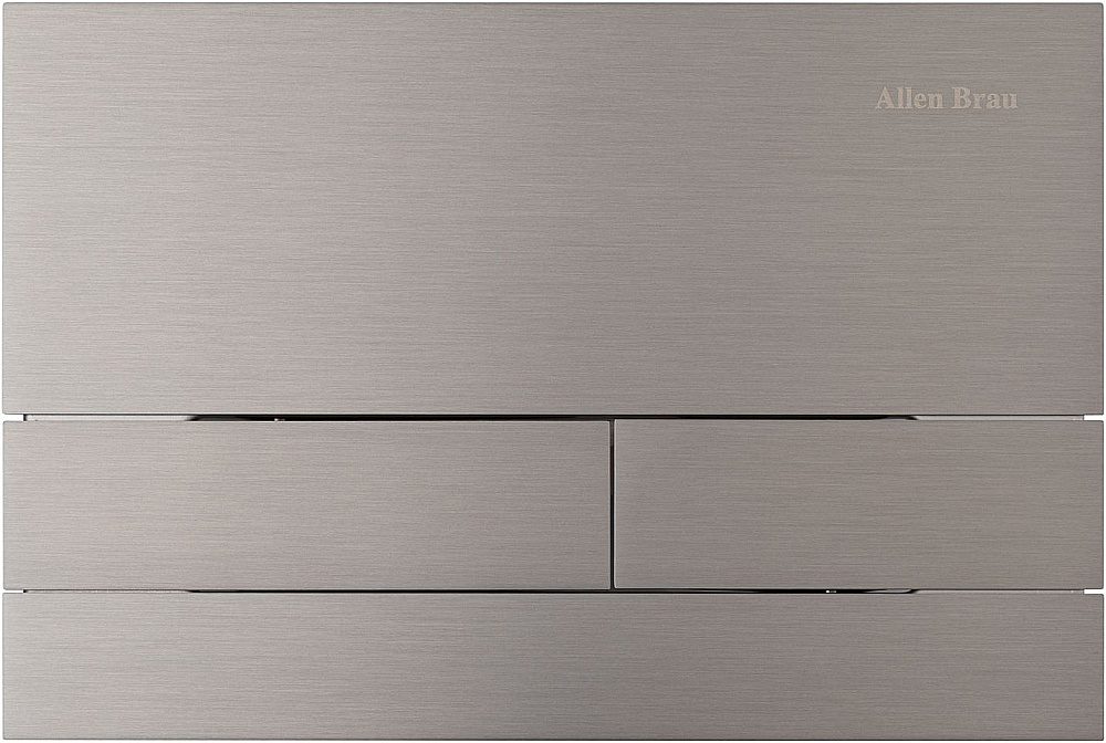 Кнопка смыва Allen Brau Infinity 9.20008.DBN никель брашированный купить в интернет-магазине сантехники Sanbest