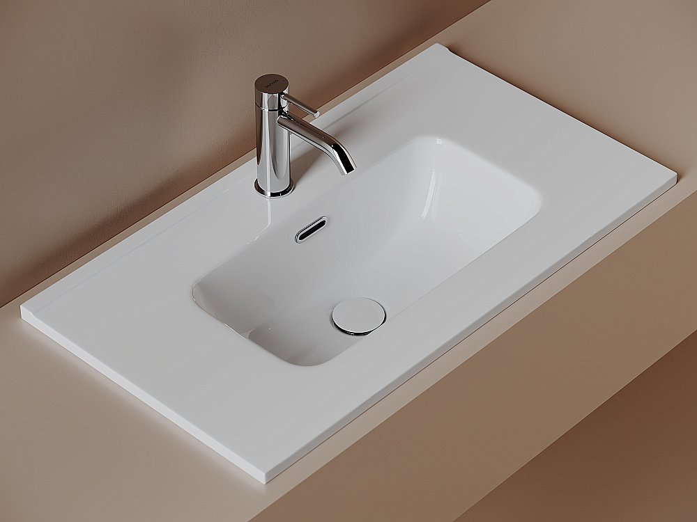 Раковина Ceramica Nova Compact CN7029 белая купить в интернет-магазине Sanbest