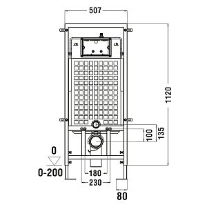 Унитаз с инсталляцией WeltWasser MARBERG 507 + BAARBACH 004 GL-WT + MAR 507 RD купить в интернет-магазине Sanbest