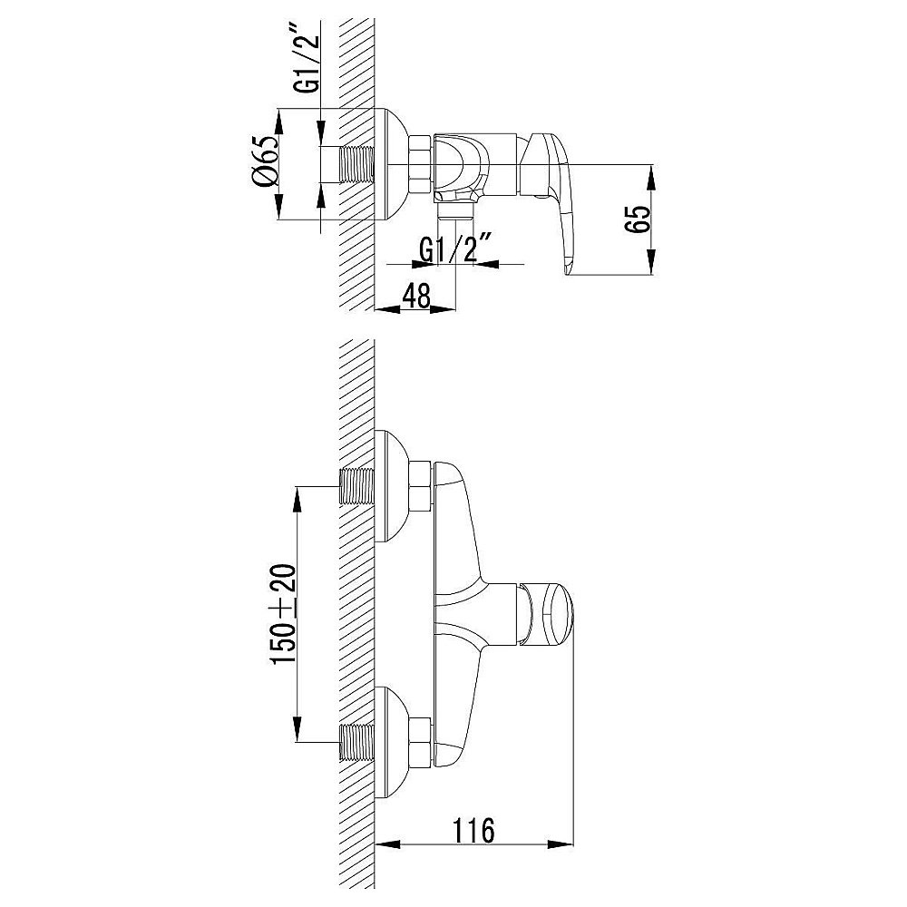 Гигиенический душ Lemark Pramen LM3318C хром купить в интернет-магазине сантехники Sanbest