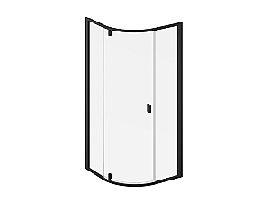 Душевой уголок Ravak Nexty NSKK3-100 3O6AA300Z1 профиль черный/прозрачное стекло купить в интернет-магазине Sanbest