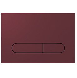 Кнопка для инсталляции ISVEA Sotti 54ST0112I бордовая матовая купить в интернет-магазине сантехники Sanbest