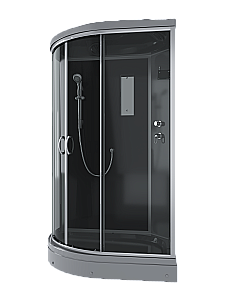 Душевая кабина Erlit ER3512PL-C2-RUS_GRAY 120х80 стекло тонированное/профиль серебристый, левосторонняя купить в интернет-магазине Sanbest