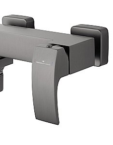 Смеситель для ванны с душем WONZON & WOGHAND FIT, Темный графит (WW-88639009-BGM) купить в интернет-магазине сантехники Sanbest