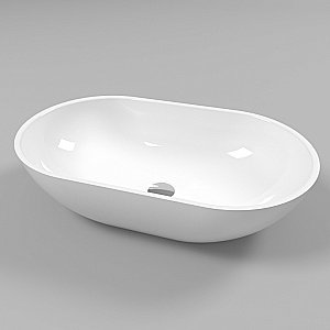 Раковина накладная WhiteCross AMBER 60 0716.060035.100 белая купить в интернет-магазине Sanbest