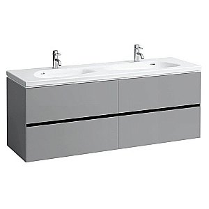 Раковина двойная Laufen Palomba 8.1480.9.000.104.1 белая купить в интернет-магазине Sanbest