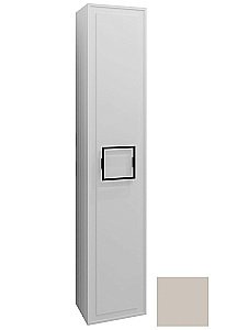 Пенал La Fenice Cubo 30 бежевый матовый/ручка черная для ванной в интернет-магазине сантехники Sanbest