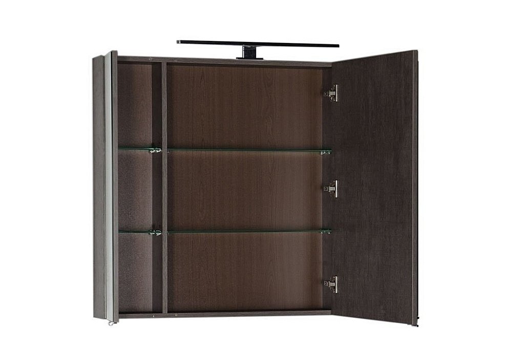 Зеркальный шкаф Aquanet Эвора 100 дуб антик купить в интернет-магазине сантехники Sanbest