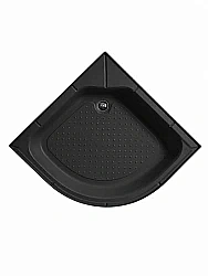 Душевой поддон WEMOR  90/24 C BL черный купить в интернет-магазине Sanbest