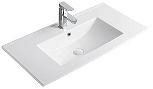 Раковина Gid Integrado 81 NYJ803-80 71111 белая купить в интернет-магазине Sanbest