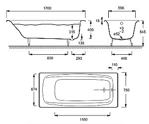Cмеситель для раковины Jacob Delafon CLEO 1889 E24309-CP хром купить в интернет-магазине сантехники Sanbest