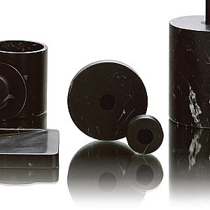 Крючок Bertocci Carrarino 124 4415 0800 черный мрамор/черный матовый купить в интернет-магазине сантехники Sanbest