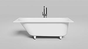 Ванна Salini ORNELLA S-sense 102316G 160x70 белая купить в интернет-магазине Sanbest