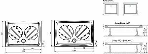 Душевой поддон Ravak Galaxy Pro Gigant 110x80 купить в интернет-магазине Sanbest