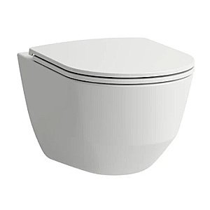 Унитаз подвесной Laufen Pro Z.RU93.0.761.5 безободковый, с инсталляцией, с крышкой микролифт купить в интернет-магазине Sanbest