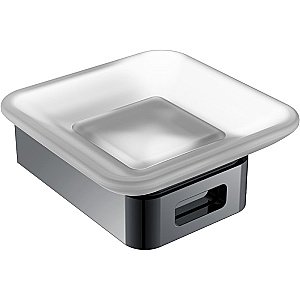 Мыльница Boheme Q 10943-SGM сталь глянец купить в интернет-магазине сантехники Sanbest