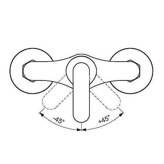 Смеситель для душа Vidima Fine BA387AA купить в интернет-магазине сантехники Sanbest