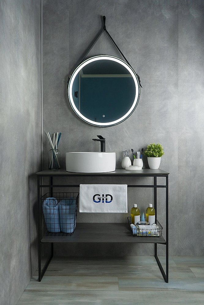 Раковина накладная Gid Esfera 40 N9011 51105 белая купить в интернет-магазине Sanbest