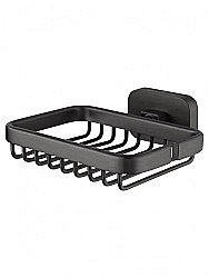 Мыльница с держателем WONZON & WOGHAND GRAFFITY, Темный графит (WW-9324) купить в интернет-магазине сантехники Sanbest