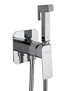 Смеситель с гигиеническим душем встраиваемый WONZON & WOGHAND DIAMOND, Хром (WW-88829011-CR) купить в интернет-магазине сантехники Sanbest