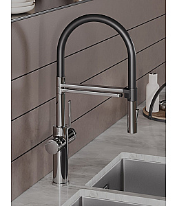 Смеситель для кухни Agger Elegant A3252500 хром глянцевый купить в интернет-магазине сантехники Sanbest