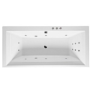 Ванна акриловая EXCELLENT Crown Grand SMART WAEX.CRG19.SMART.CR 190x90 белая с гидромассажем купить в интернет-магазине Sanbest