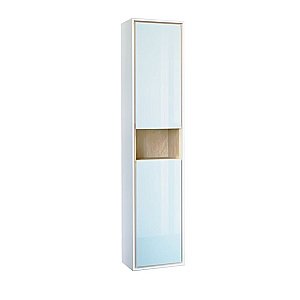 Пенал Jorno Glass 150 для ванной в интернет-магазине сантехники Sanbest