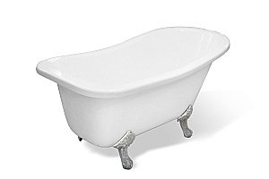 Ванна Эстет Царская 170x73 белая купить в интернет-магазине Sanbest