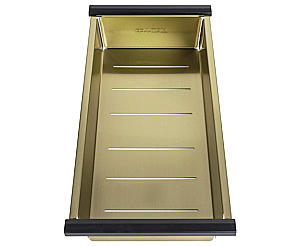 Кухонная мойка Paulmark NEXT-MULTI SINK 58 UNI PM785845-LG светлое золото купить в интернет-магазине сантехники Sanbest