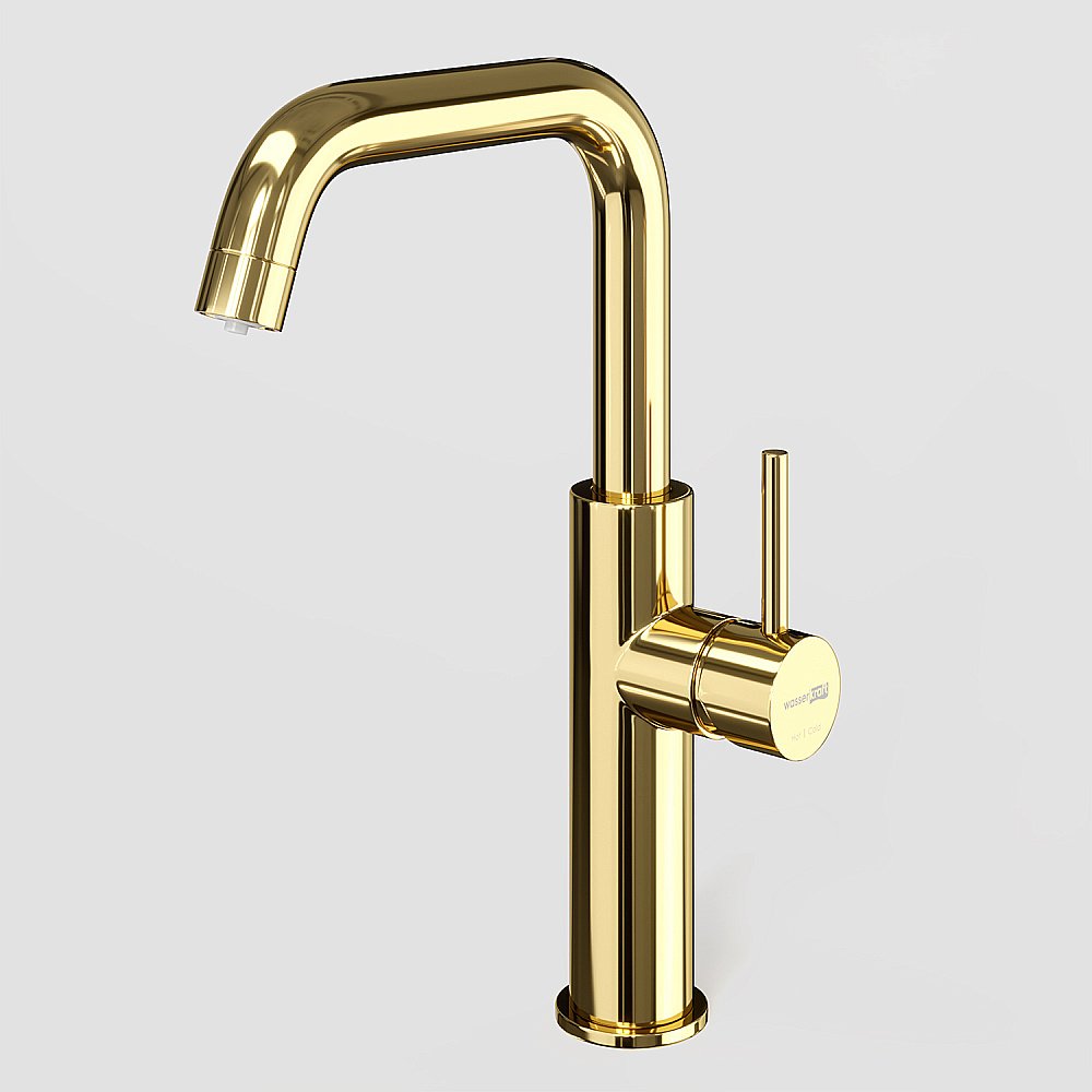 Смеситель для кухни WasserKraft A8577 золото купить в интернет-магазине сантехники Sanbest