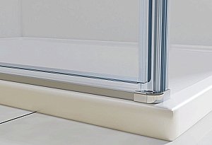 Душевой уголок Vincea Extra VSR-1E111290CGB 120x90 стекло тонированное/профиль черный купить в интернет-магазине Sanbest