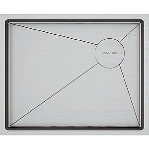 Кухонная мойка Paulmark Next-Skew 54 PM885444-BS брашированная сталь купить в интернет-магазине сантехники Sanbest