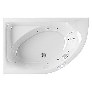 Ванна акриловая EXCELLENT Aquarella SMART WAEX.ARL17.SMART.CR 170x110 белая с гидромассажем купить в интернет-магазине Sanbest