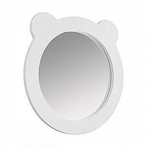 Зеркало Акватон Каспер Мишка 1A283302CRE20 белое матовое в ванную от интернет-магазине сантехники Sanbest